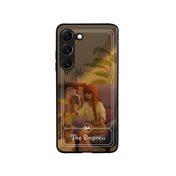 

DailyObjects The Empress Glass Case Cover For Samsung Galaxy S23 Plus