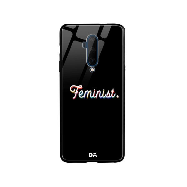 

DailyObjects The Feminist Glass Case Cover For OnePlus 7T Pro
