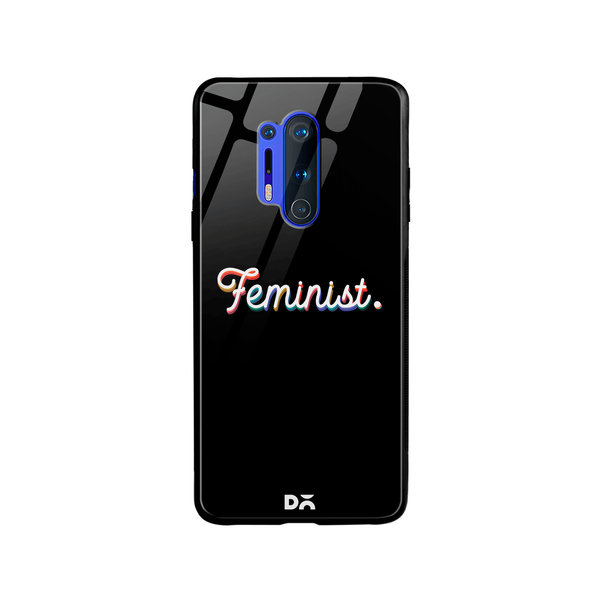 

DailyObjects The Feminist Glass Case Cover For OnePlus 8 Pro