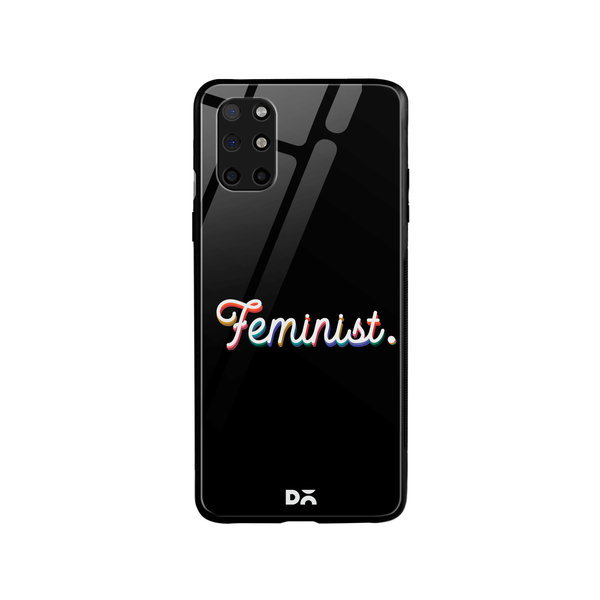

DailyObjects The Feminist Glass Case Cover For OnePlus 8T