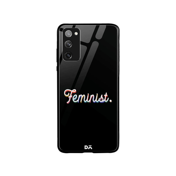 

DailyObjects The Feminist Glass Case Cover For Samsung Galaxy S20 FE