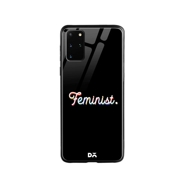 

DailyObjects The Feminist Glass Case Cover For Samsung Galaxy S20 Plus