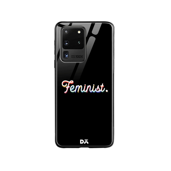 

DailyObjects The Feminist Glass Case Cover For Samsung Galaxy S20 Ultra