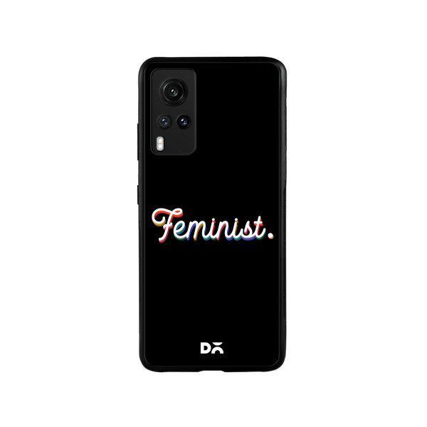 

DailyObjects The Feminist Glass Case Cover For Vivo X60