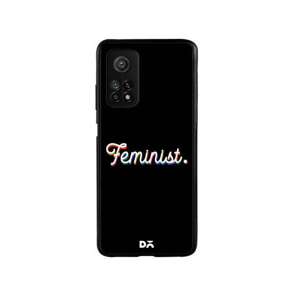 

DailyObjects The Feminist Glass Case Cover For Xiaomi Mi 10T