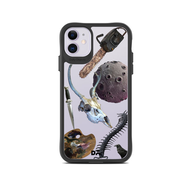

DailyObjects The Final Stroke Black Hybrid Clear Case Cover For iPhone 11