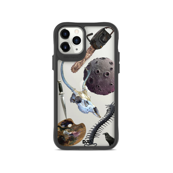 

DailyObjects The Final Stroke Black Hybrid Clear Case Cover For iPhone 11 Pro