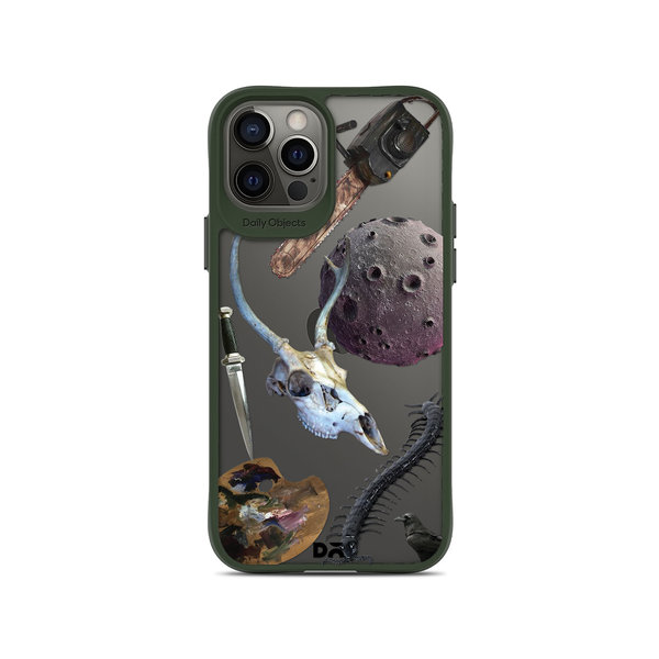 

DailyObjects The Final Stroke Black Hybrid Clear Case Cover For iPhone 12 Pro