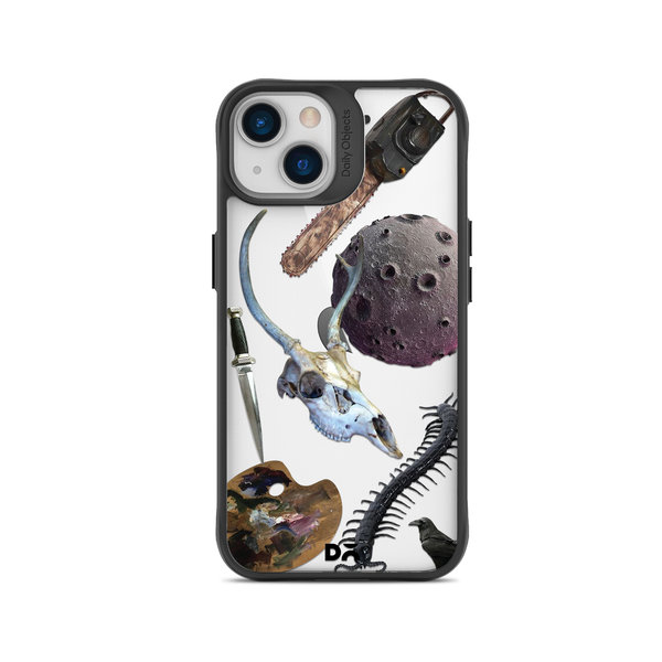 

DailyObjects The Final Stroke Black Hybrid Clear Case Cover For iPhone 13