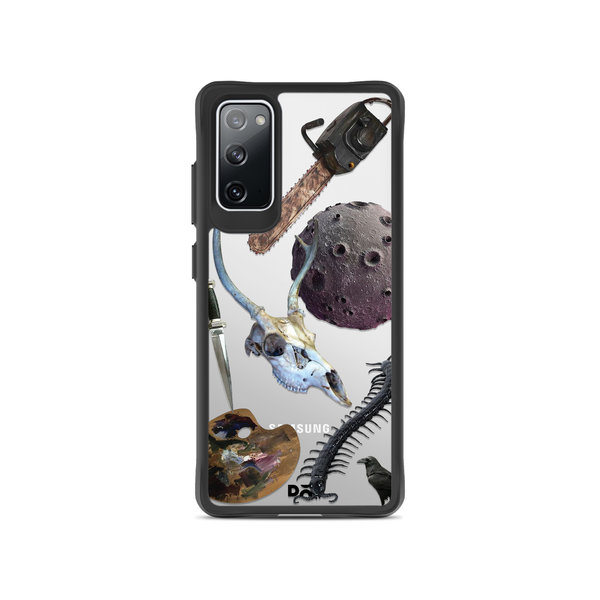 

DailyObjects The Final Stroke Black Hybrid Clear Case Cover For Samsung Galaxy S20 FE