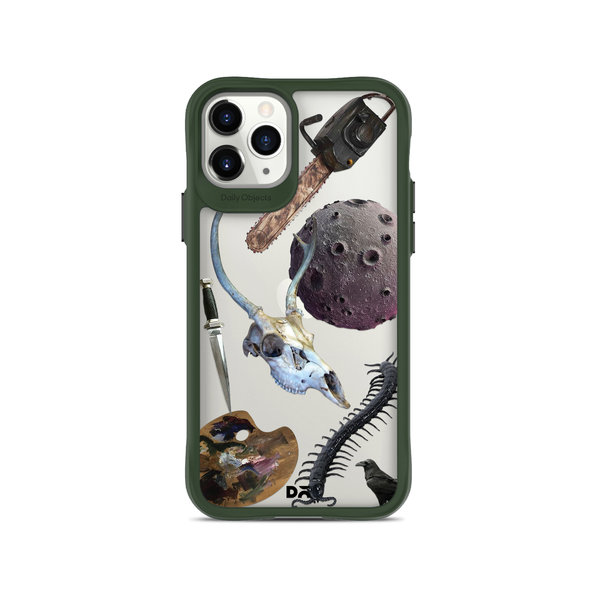 

DailyObjects The Final Stroke Green Hybrid Clear Case Cover For iPhone 11 Pro Max