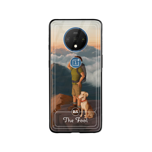 

DailyObjects The Fool Glass Case Cover For OnePlus 7T