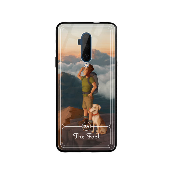 

DailyObjects The Fool Glass Case Cover For OnePlus 7T Pro