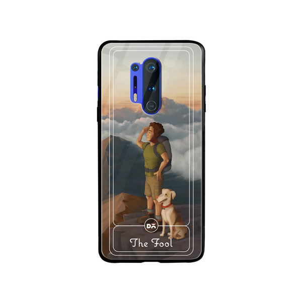 

DailyObjects The Fool Glass Case Cover For OnePlus 8 Pro