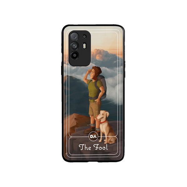 

DailyObjects The Fool Glass Case Cover For Oppo F19 Pro Plus
