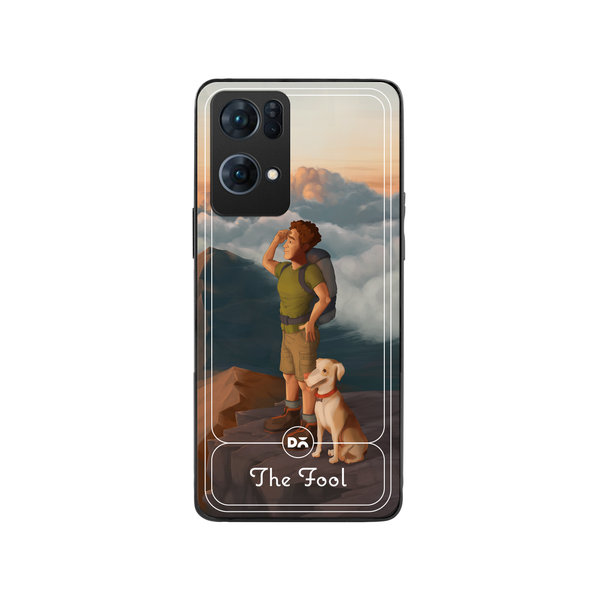 

DailyObjects The Fool Glass Case Cover For Oppo Reno 7 Pro