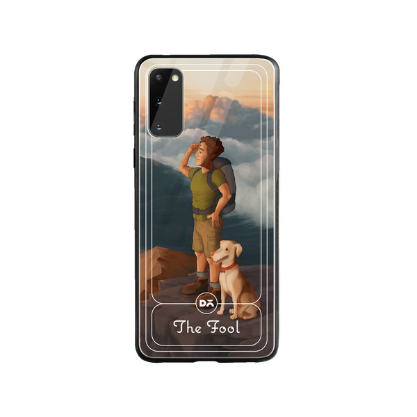 

DailyObjects The Fool Glass Case Cover For Samsung Galaxy S20