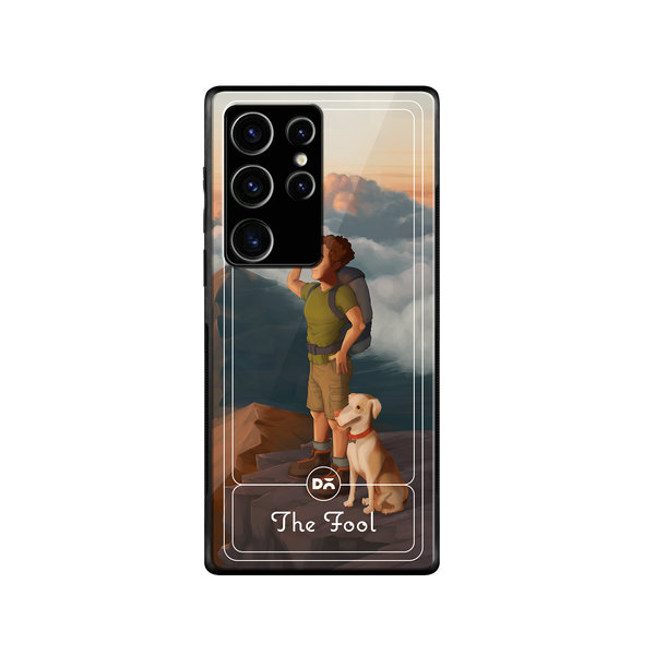 

DailyObjects The Fool Glass Case Cover For Samsung Galaxy S23 Ultra