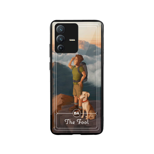

DailyObjects The Fool Glass Case Cover For Vivo V23 Pro