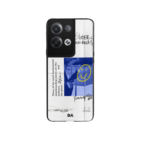 

DailyObjects The Fundamentals Glass Case Cover For Oppo Reno 8