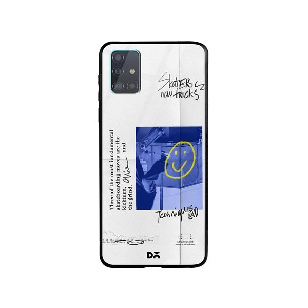 

DailyObjects The Fundamentals Glass Case Cover For Samsung Galaxy A51