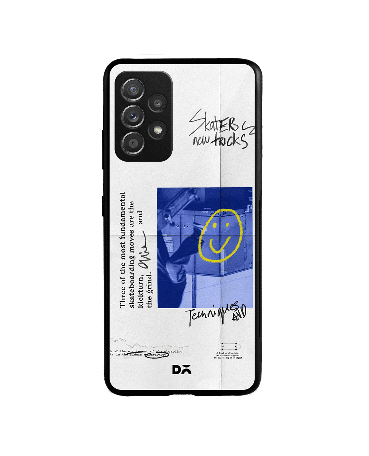 The Fundamentals Glass Case Cover For Samsung Galaxy A73