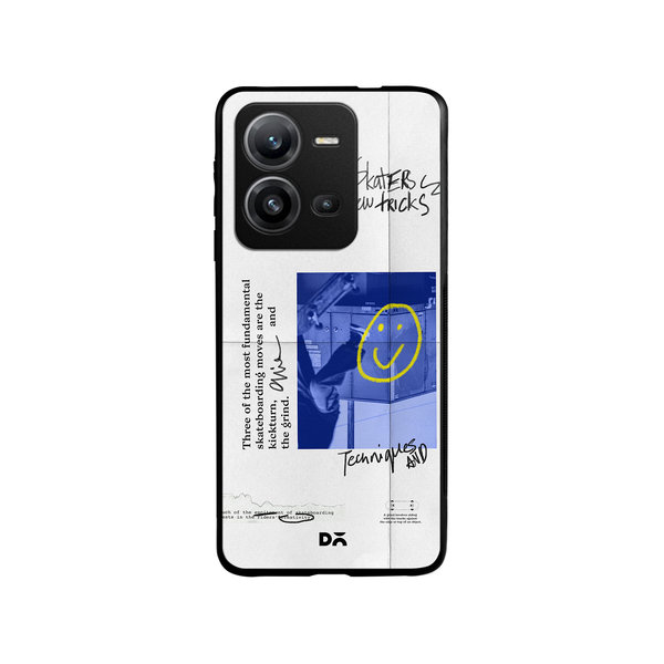 

DailyObjects The Fundamentals Glass Case Cover For Vivo V25