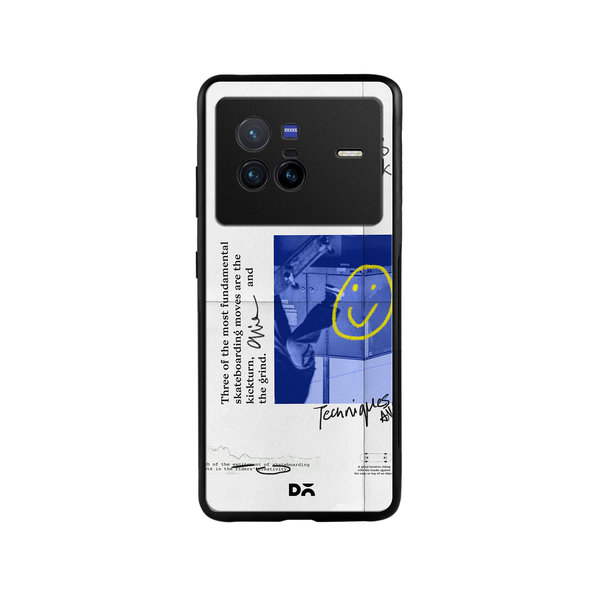 

DailyObjects The Fundamentals Glass Case Cover For Vivo X80