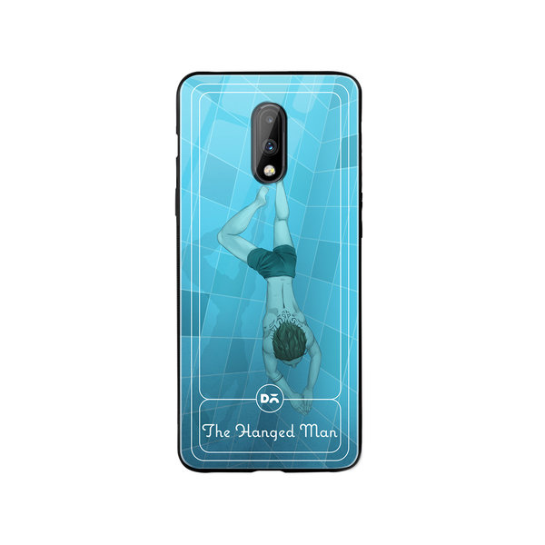 DailyObjects The Hanged Man Glass Case Cover For OnePlus 7