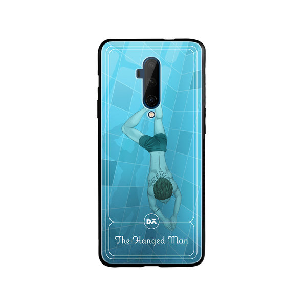 DailyObjects The Hanged Man Glass Case Cover For OnePlus 7T Pro