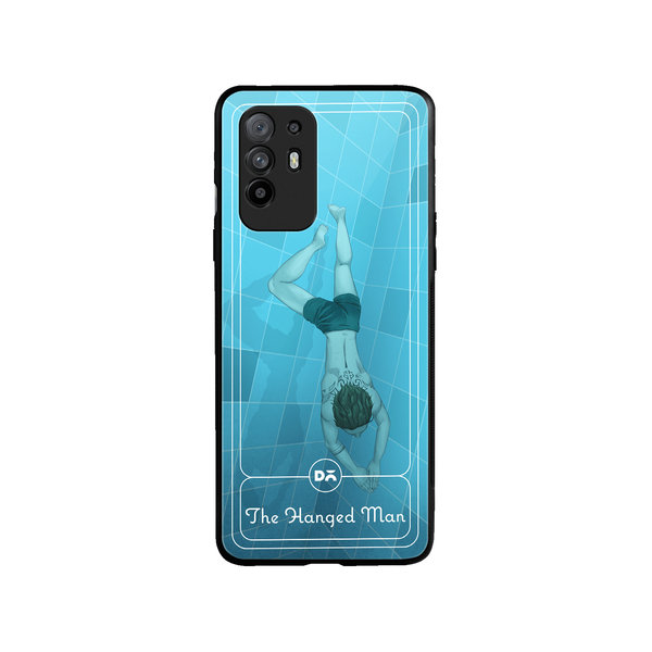 

DailyObjects The Hanged Man Glass Case Cover For Oppo F19 Pro Plus