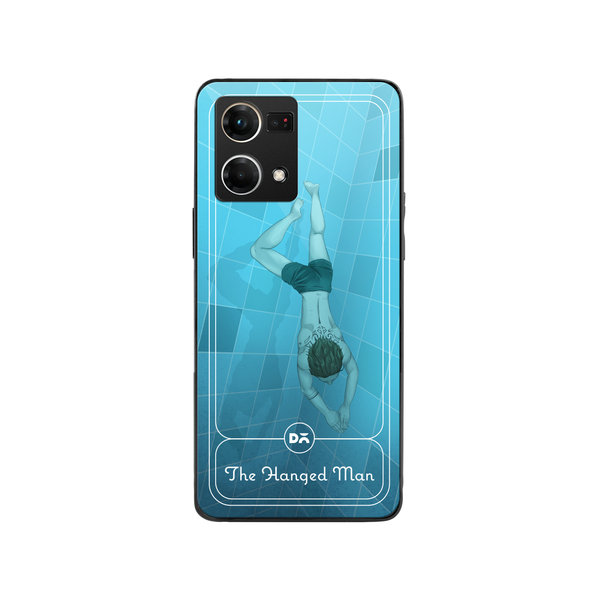 

DailyObjects The Hanged Man Glass Case Cover For Oppo F21 Pro
