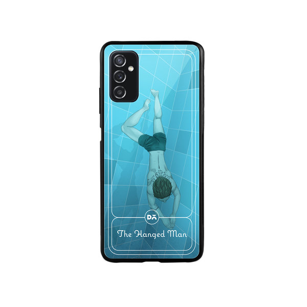

DailyObjects The Hanged Man Glass Case Cover For Samsung Galaxy M52