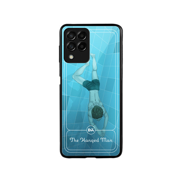 DailyObjects The Hanged Man Glass Case Cover For Samsung Galaxy M53
