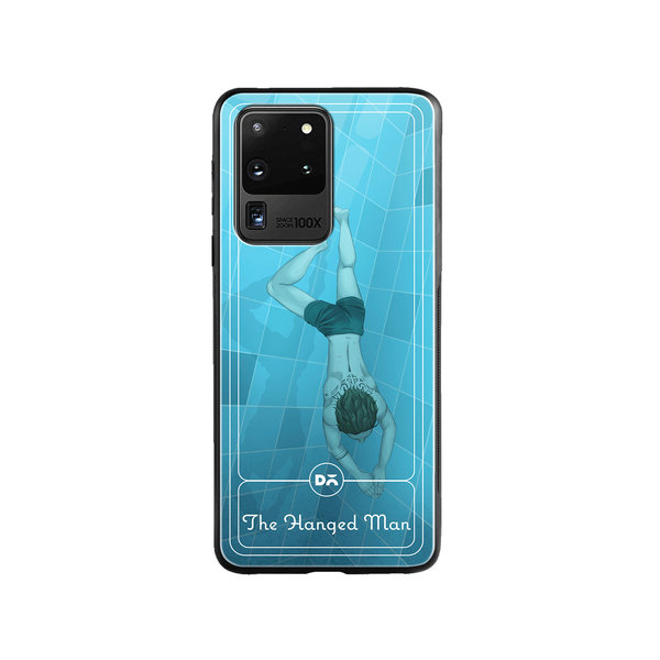 

DailyObjects The Hanged Man Glass Case Cover For Samsung Galaxy S20 Ultra
