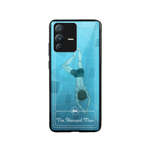 

DailyObjects The Hanged Man Glass Case Cover For Vivo V23