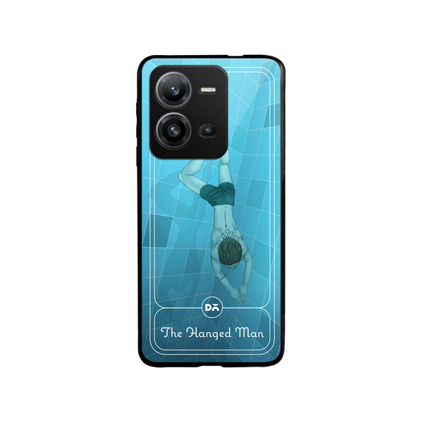 

DailyObjects The Hanged Man Glass Case Cover For Vivo V25