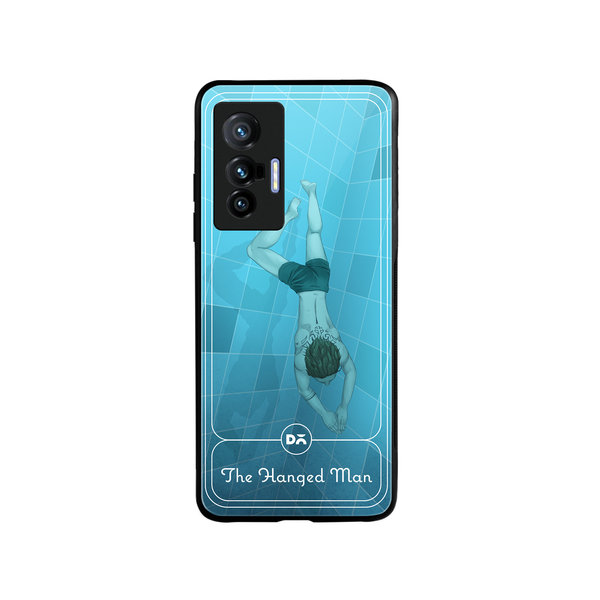 

DailyObjects The Hanged Man Glass Case Cover For Vivo X70