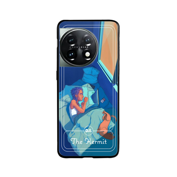 

DailyObjects The Hermit Glass Case Cover For OnePlus 11 5G