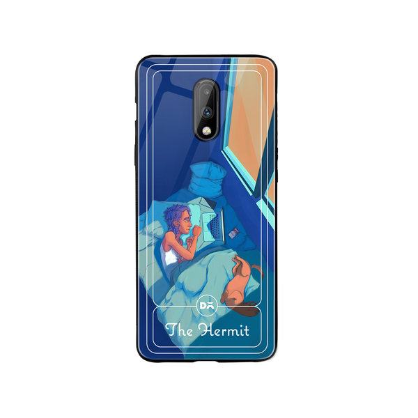 

DailyObjects The Hermit Glass Case Cover For OnePlus 7