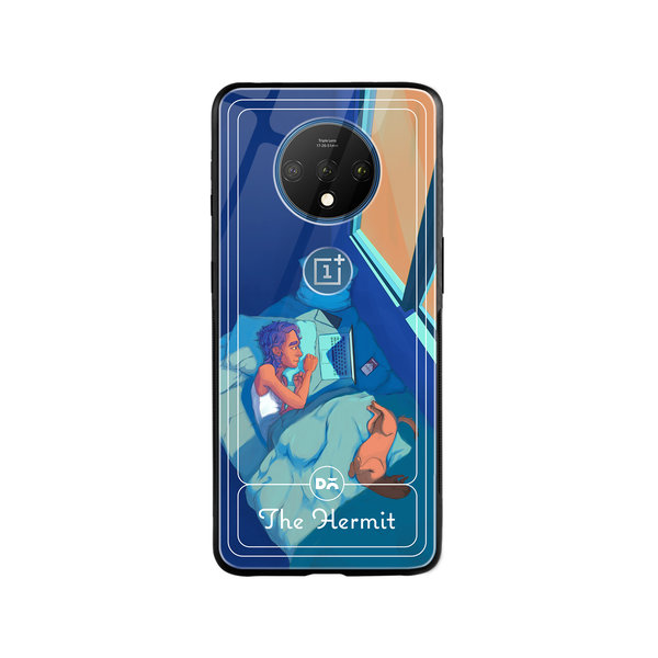 

DailyObjects The Hermit Glass Case Cover For OnePlus 7T