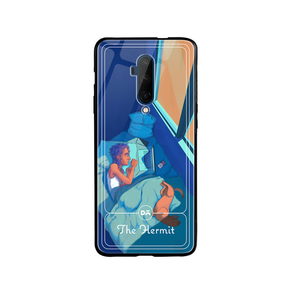 

DailyObjects The Hermit Glass Case Cover For OnePlus 7T Pro
