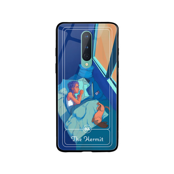 

DailyObjects The Hermit Glass Case Cover For OnePlus 8