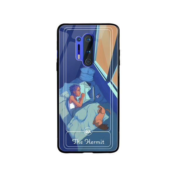 

DailyObjects The Hermit Glass Case Cover For OnePlus 8 Pro