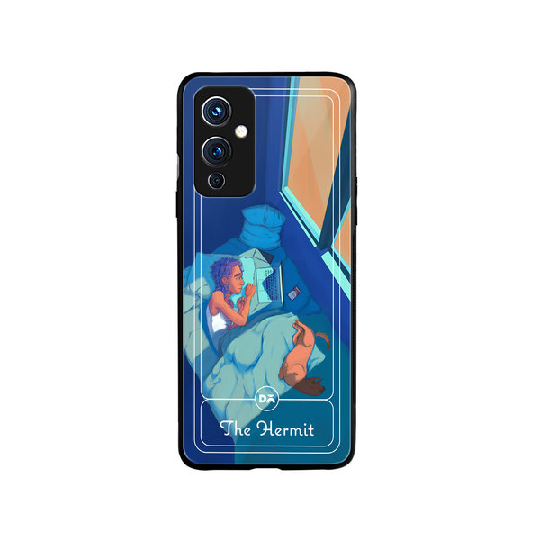 

DailyObjects The Hermit Glass Case Cover For OnePlus 9