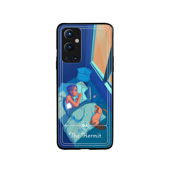 

DailyObjects The Hermit Glass Case Cover For OnePlus 9 Pro