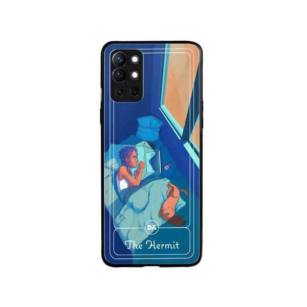 

DailyObjects The Hermit Glass Case Cover For OnePlus 9R