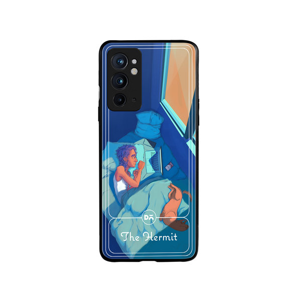 

DailyObjects The Hermit Glass Case Cover For OnePlus 9RT