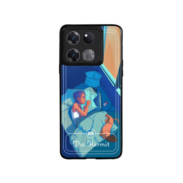 

DailyObjects The Hermit Glass Case Cover For OnePlus Ace Racing