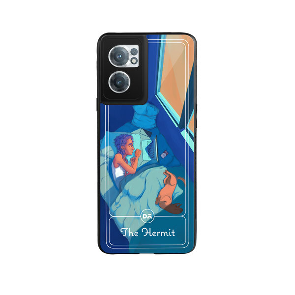 

DailyObjects The Hermit Glass Case Cover For OnePlus Nord CE 2